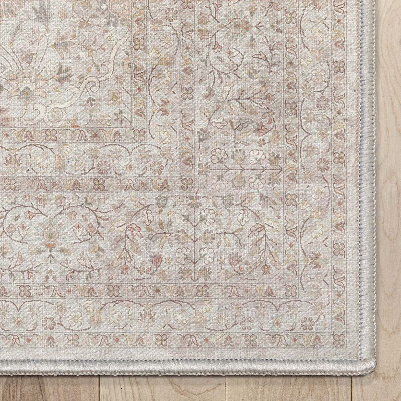 Well Woven Isolde Flatweave Vintage Oriental 9'10" x 13' Area Rug Ivory & Cream