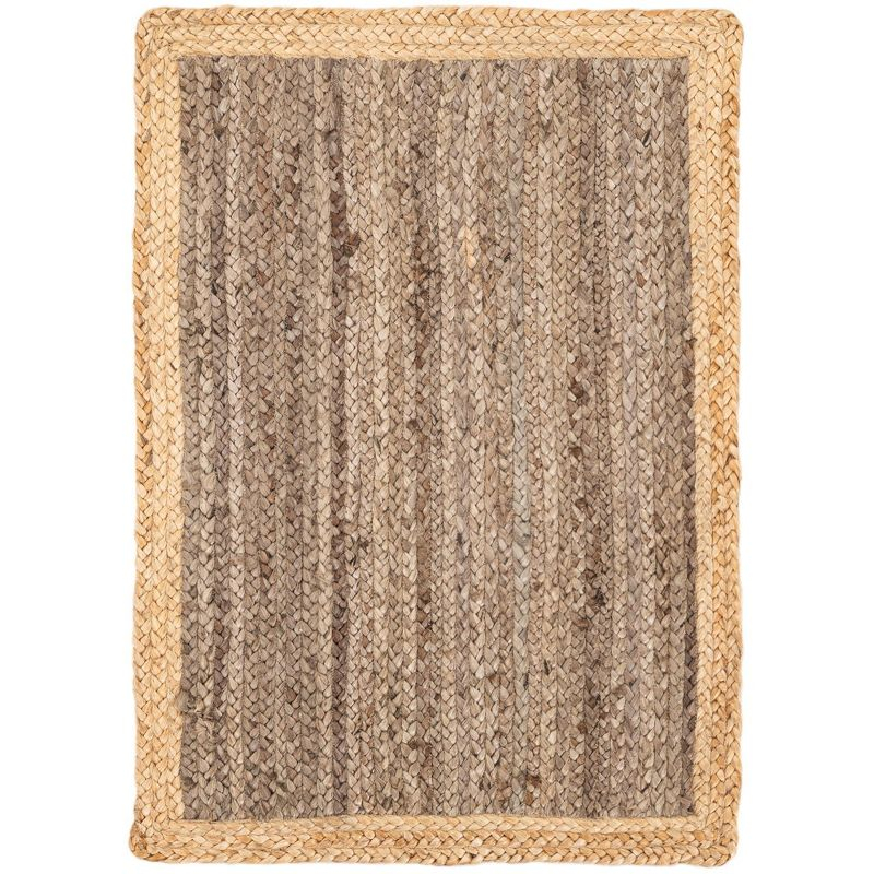 Unique Loom 2' 0 x 3' 1 Goa Braided Jute Rectangle Area Rug