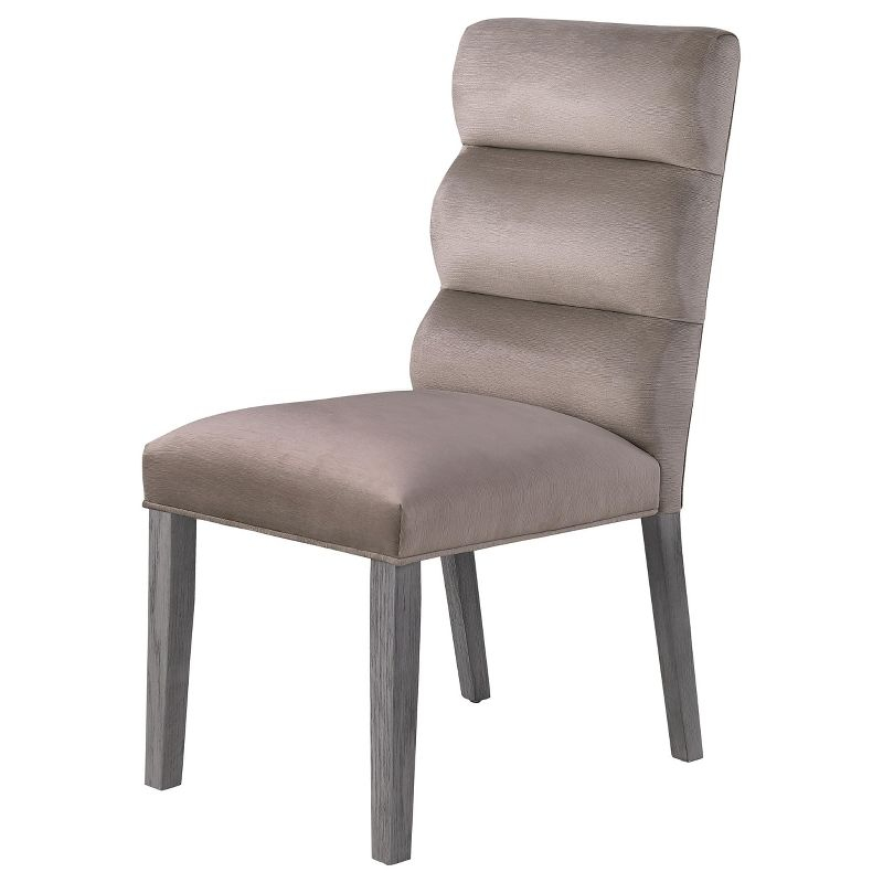 Coaster Home Furnishings Carla Upholstered Dining Side Chair Ash (Set of 2)