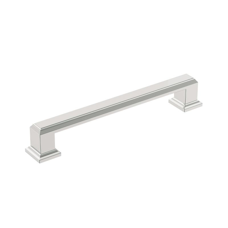 Amerock Appoint 5-1/16 inch (128mm) Center-to-Center Polished Chrome Cabinet Pull