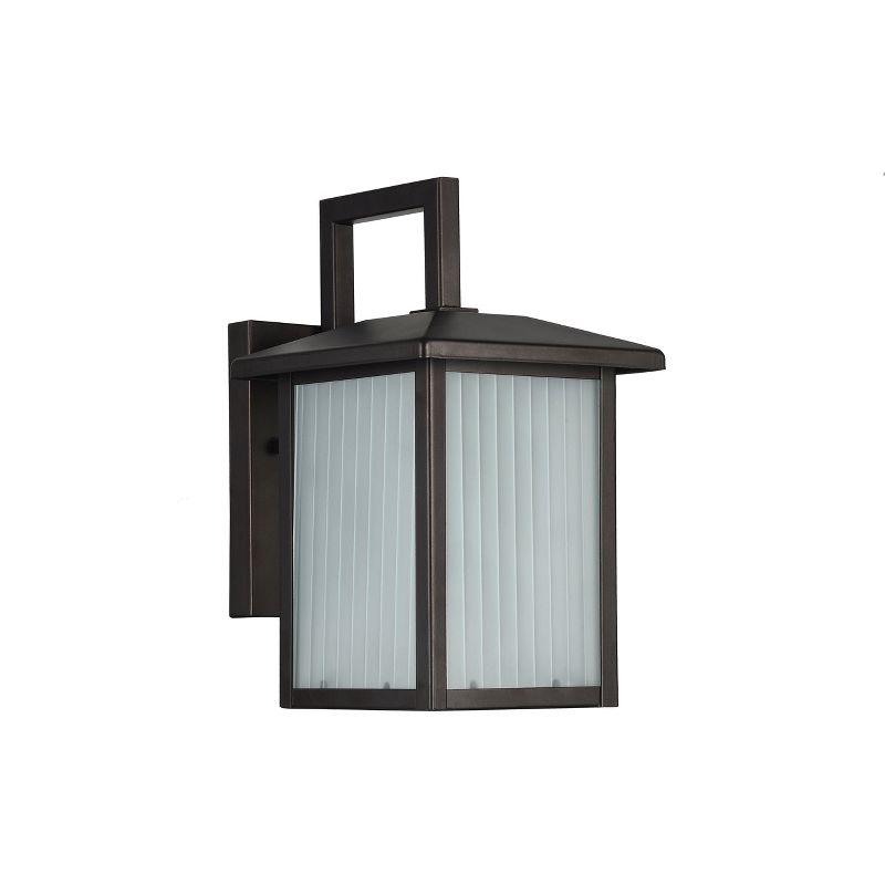 Chloe Lighting Ryston Transitional Led Rubbed Bronze Outdoor Wall Sconce 11" Tall