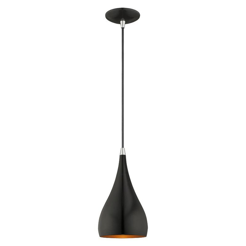 Schultz Single Light Metal Dimmable Pendant