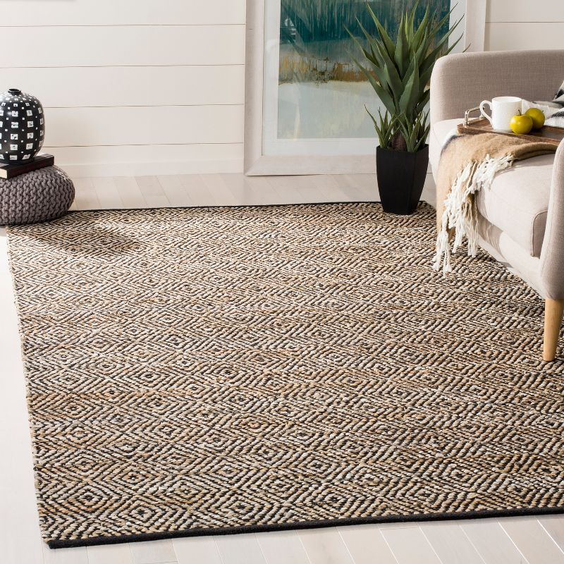Vintage Leather VTL102 Hand Woven Area Rug - Beige - 8'x10' - Safavieh.
