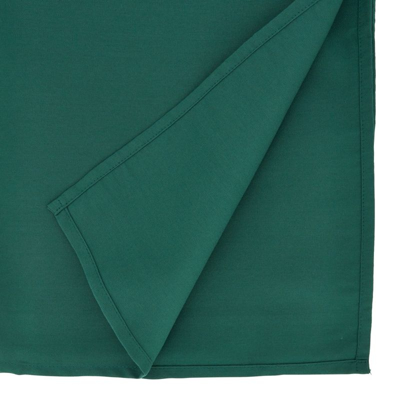Saro Lifestyle Solid Color Everyday Tablecloth, Jasper Green, 120" Round
