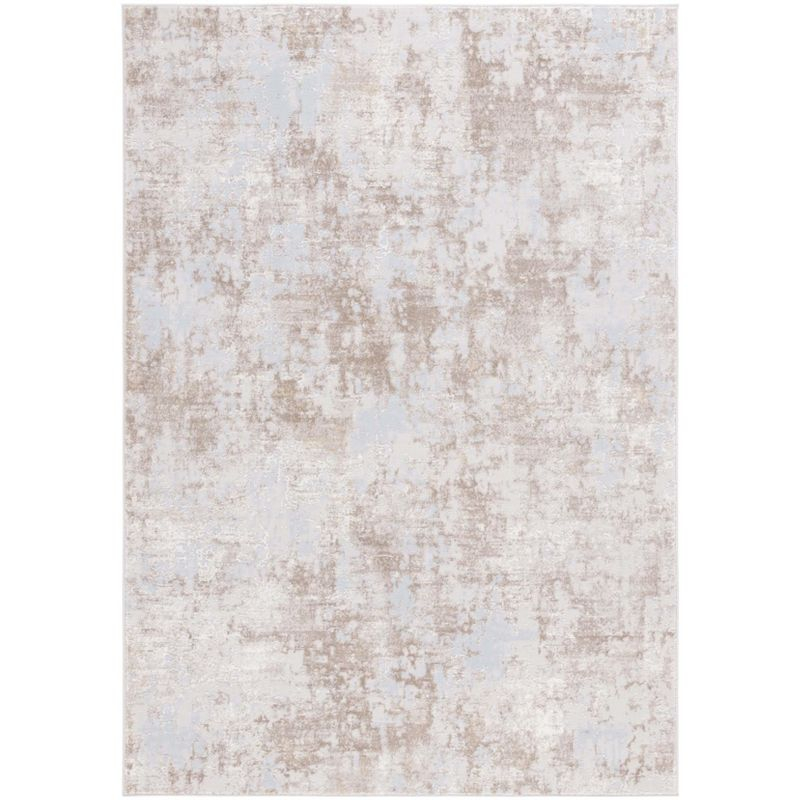 Continental CON112 Power Loomed Indoor Area Rug - Light Beige/Beige - 8'x10' - Safavieh