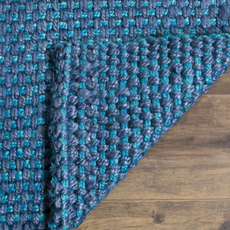 Natural Fiber NF262 Hand Woven Indoor Accent Rug - Blue - 2'x3' - Safavieh.
