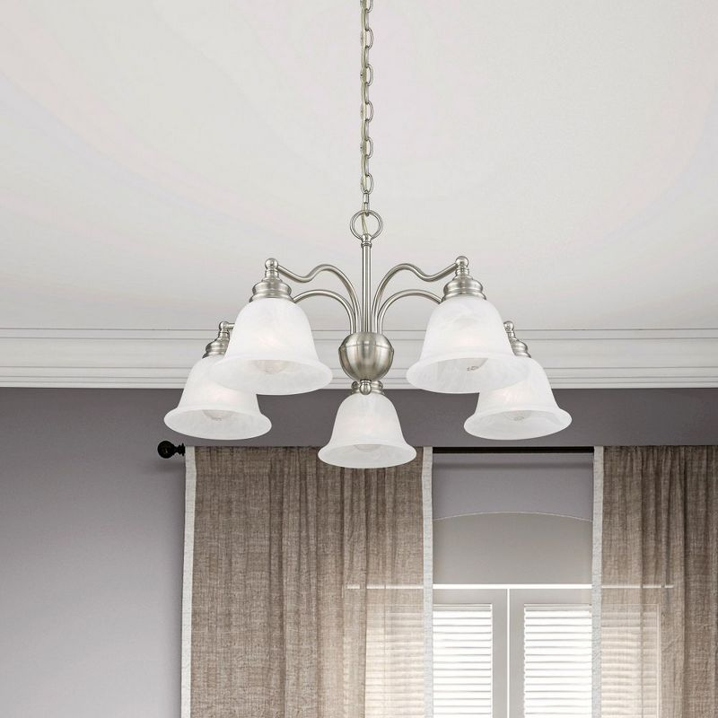 Livex Lighting Essex 5 - Light Chandelier in  Brushed Nickel