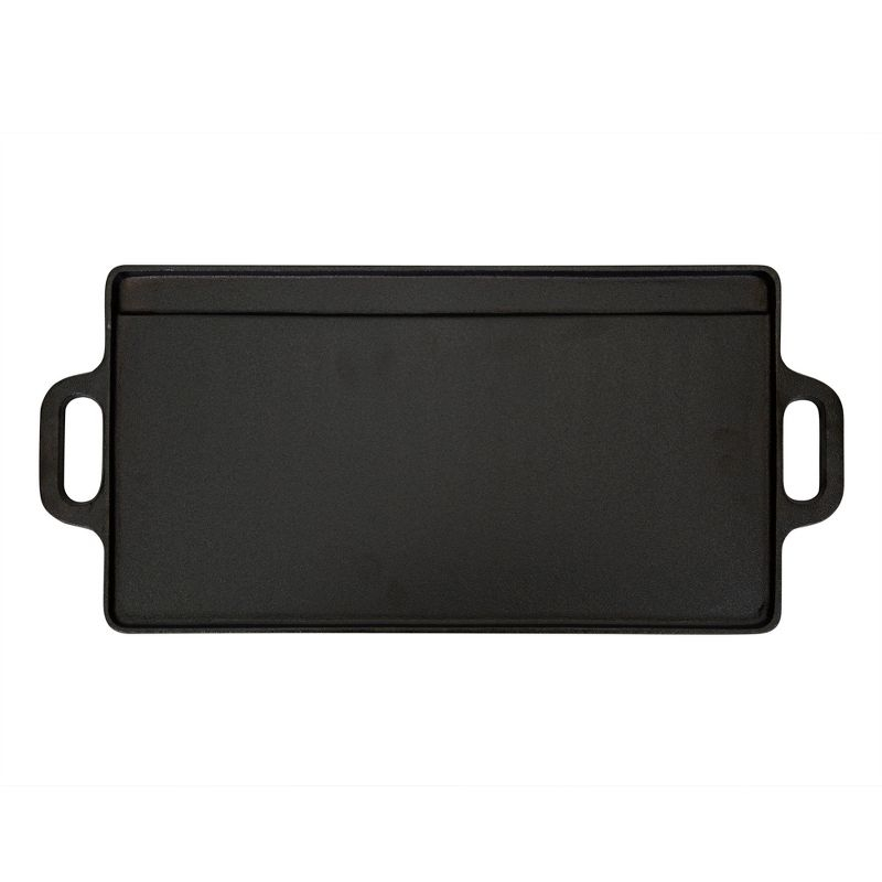 Stansport Pre-Seasoned Cast Iron Griddle with Reversible Cooking Surface