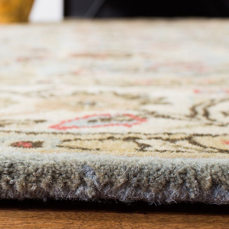 Persian Legend PL819 Hand Tufted Indoor Area Rug - 7'6"x9'6" - Grey/Ivory - Safavieh