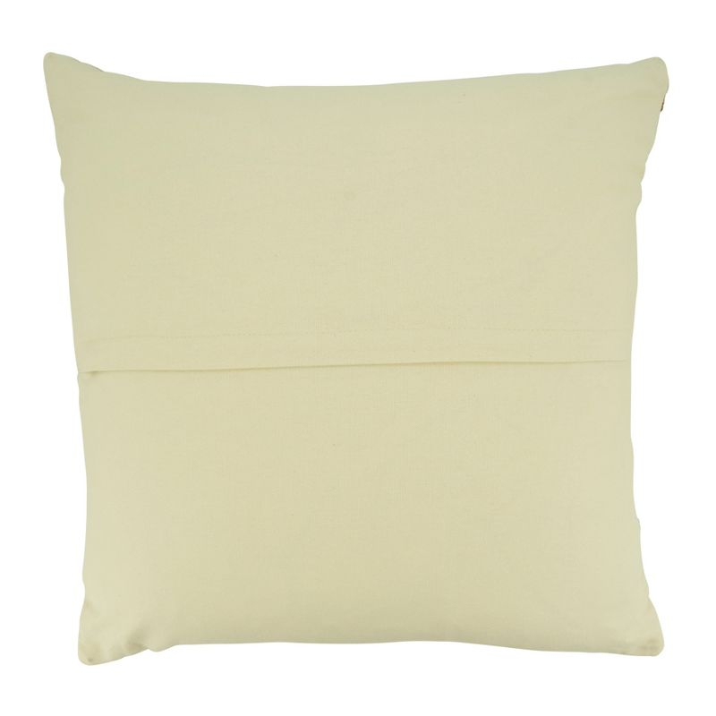 Saro Lifestyle Down-Filled Woven Throw Pillow With Striped Design