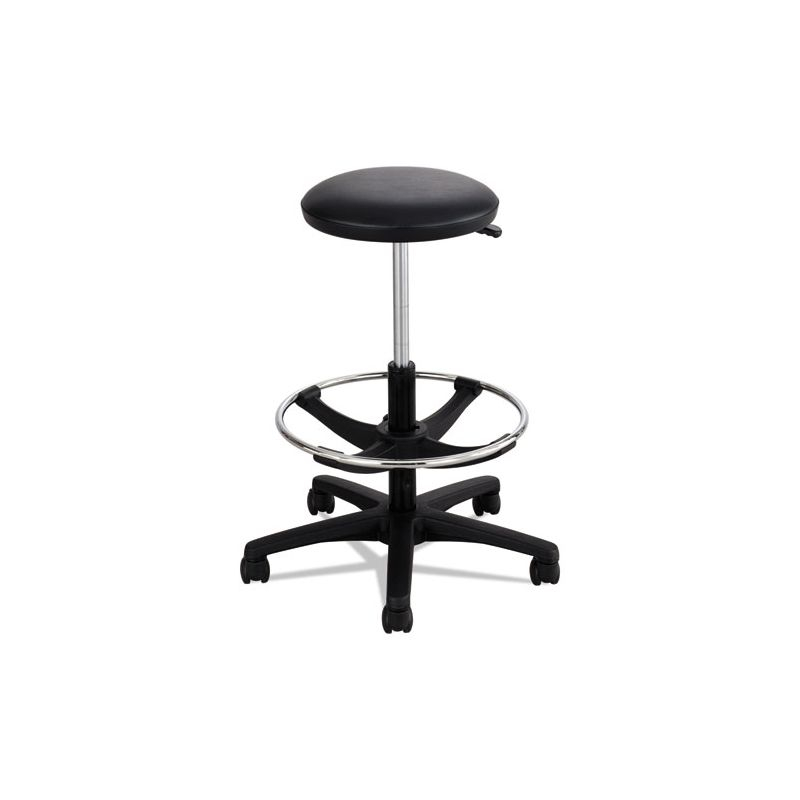 Safco Products Company Safco Diesel Series Industrial Stool w/Back, High Base