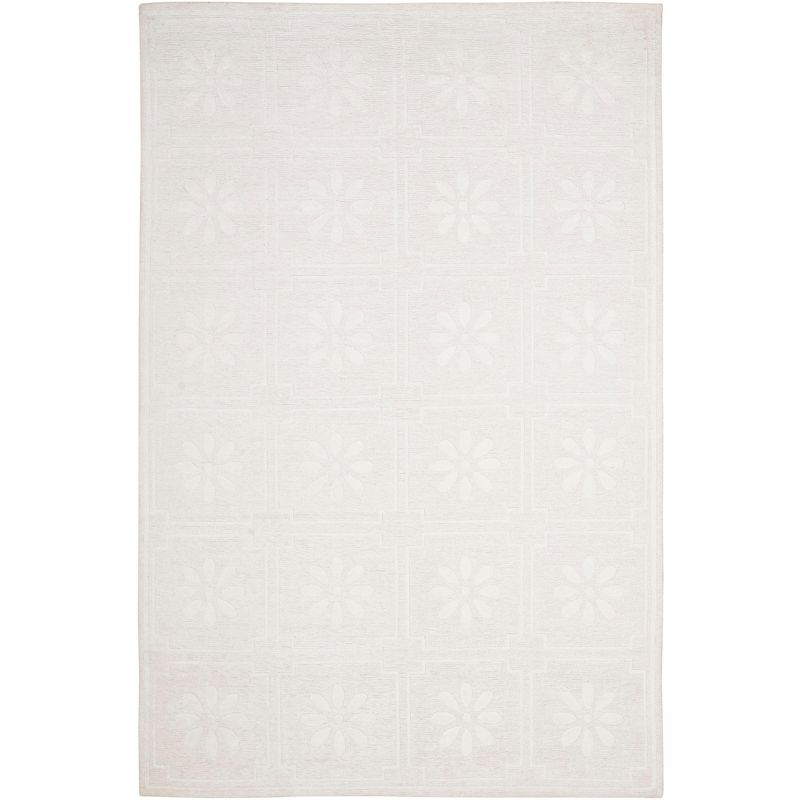 Martha Stewart Rugs Martha Stewart Hand Knotted Linen Floral Rug
