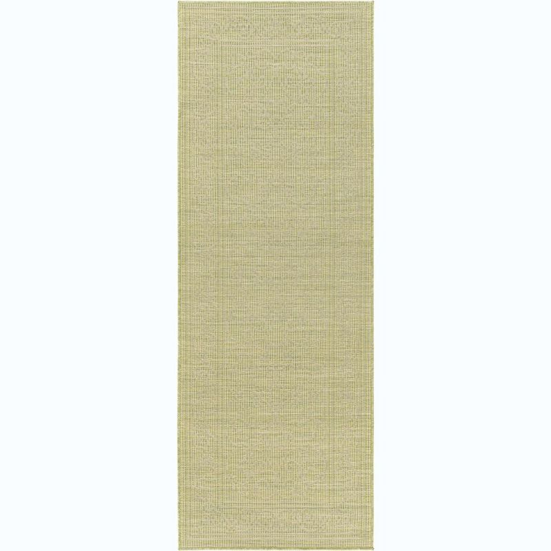 Mark & Day Castricum 2'6"x7'3" Runner Woven Indoor & Outdoor Area Rugs: Stain-Resistant, Pet Friendly, Botanical Pattern
