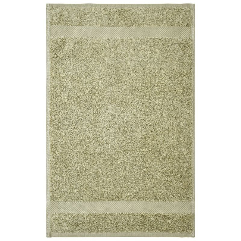 Better Trends 100% Cotton Hand Towel, Pack of 3 (16x26 Inches) Quicker to Dry, Lighter Weight, Super Soft and Absorbent, Sage