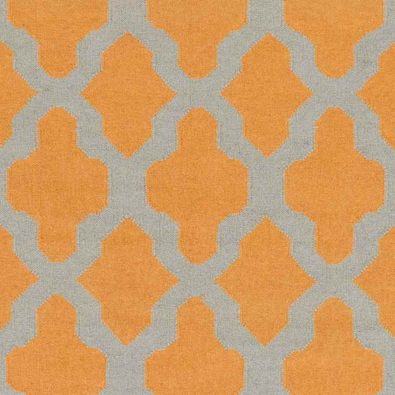 Mark & Day Woold 2'x3' Rectangle Woven Indoor Area Rugs Orange/Grey