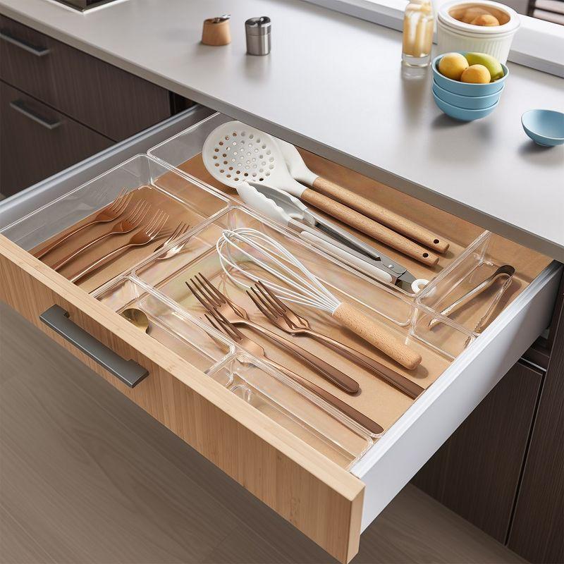Sorbus 6-Piece Kitchen Pantry Drawer Organizer Set