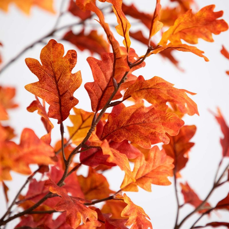 Nearly Natural 9-ft Autumn Oak Artificial Fall Tree