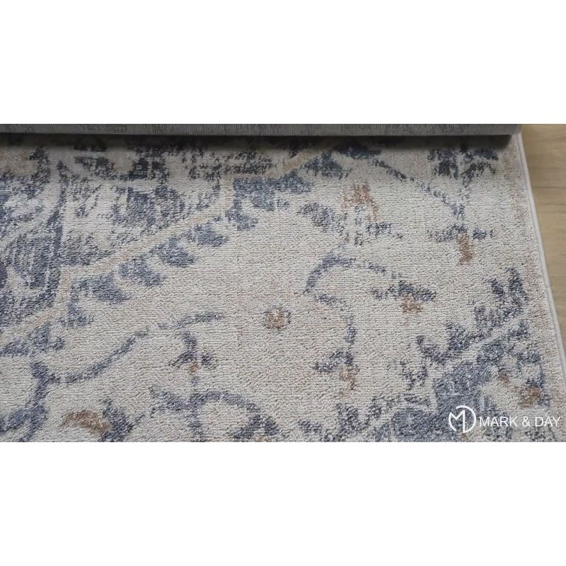 Mark & Day Baflo 7'10" Square Woven Indoor Area Rugs Blush