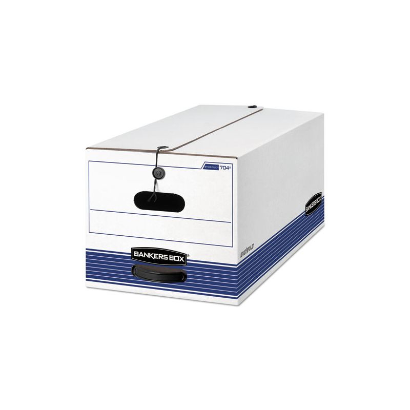Bankers Box® FastFold Stor/File, Button Tie, Letter, 12 x 24 x 10, White, 12/Ctn                                                           & Reviews | Wayfair
