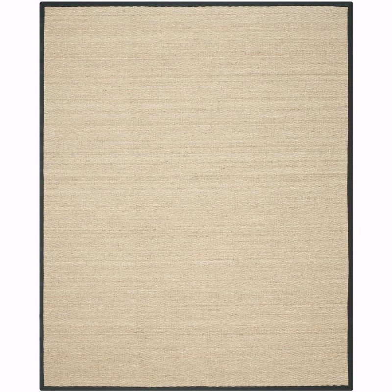 Natural Fiber NF115 Power Loomed Indoor Area Rug - Natural/Black - 8'x10' - Safavieh