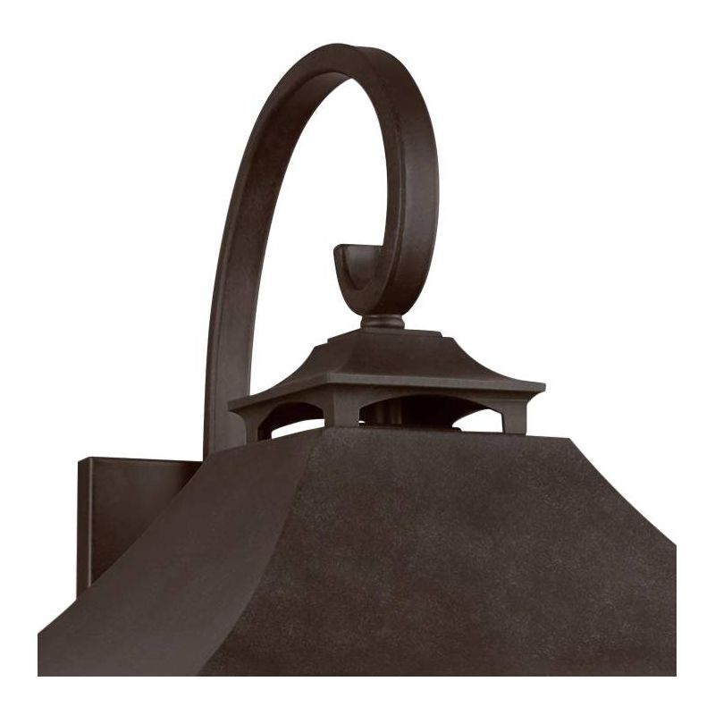 Generation Lighting Galena 25 1/2" High Sable Steel Outdoor Wall Light
