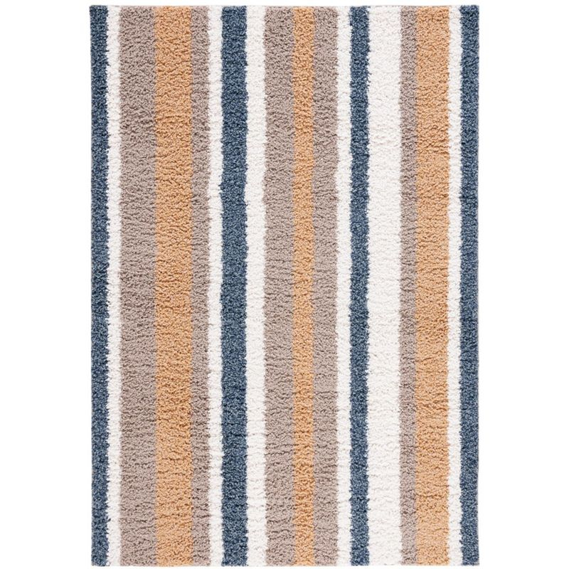 Calico Shag CLC104 Loomed Indoor Area Rug - Taupe/Ivory - 8'x10' - Safavieh