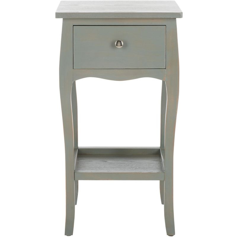 Thelma End Table - Ash Grey - Safavieh