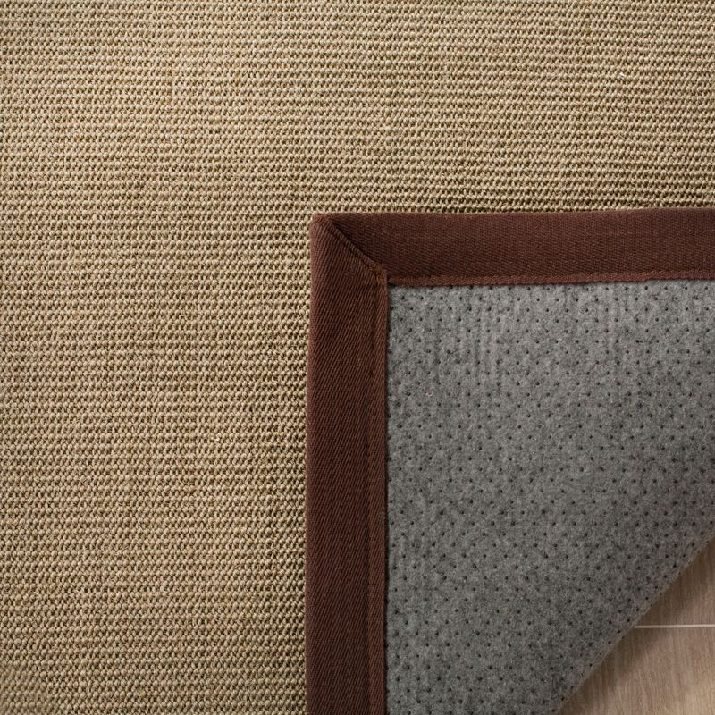 Natural Fiber NF131 Power Loomed Accent Rug - Sage/Brown - 2'x3' - Safavieh.