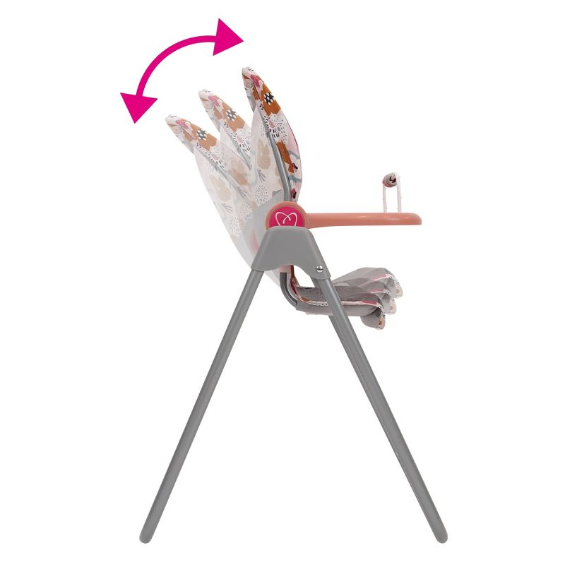 509 Crew: Melange Flora - Foodie Doll Highchair - 5pc Feeding Accessories,3+