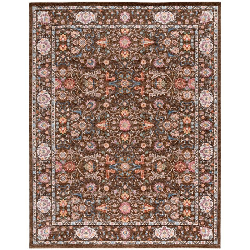 Crimson CMS224 Loomed Indoor Area Rug - Brown/Blue - 9'x12' - Safavieh
