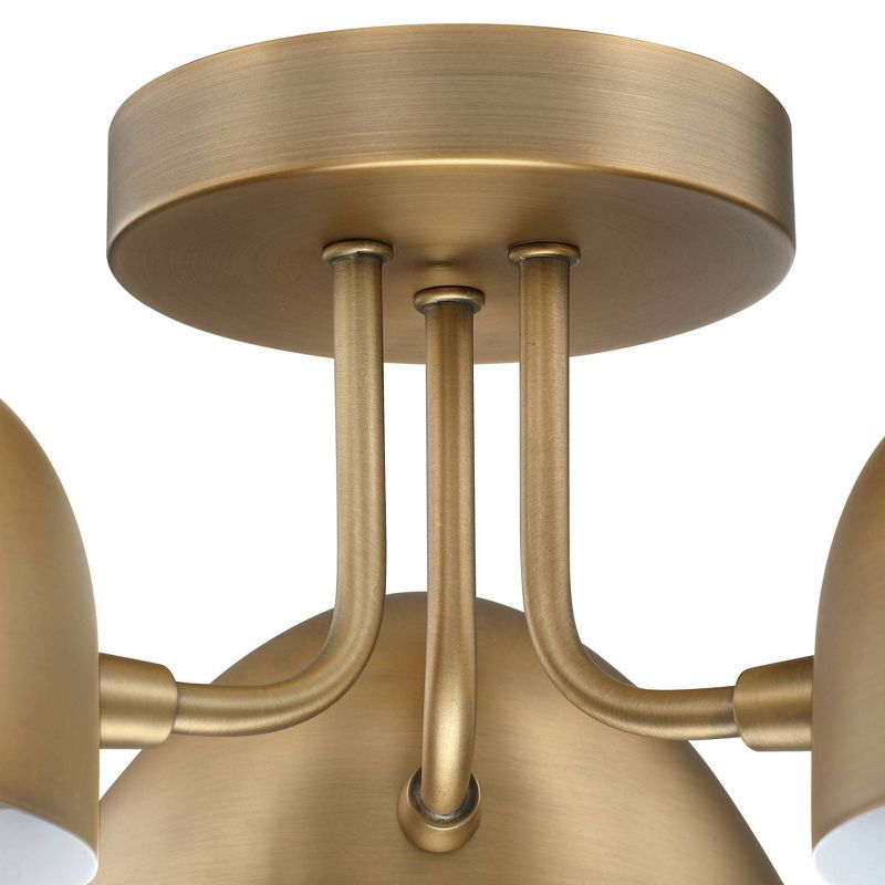 Nathan James Argo Flush Mount Gold