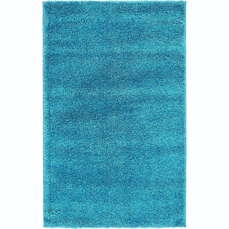 Unique Loom 3' 3 x 5' 3 Solo Calabasas Turquoise Area Rug