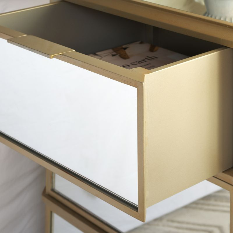 Giana 3 Drawer Nightstand - NST6601 - Mirror - Safavieh