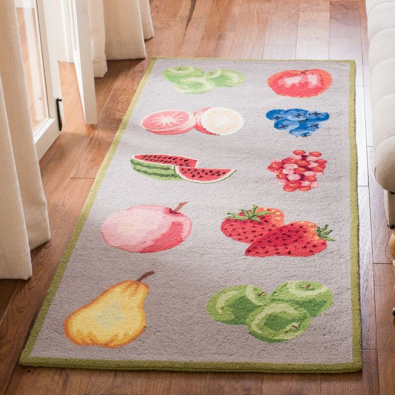 Chelsea HK265 Handmade Accent Rug - 2'6"x4' - Stone - Safavieh