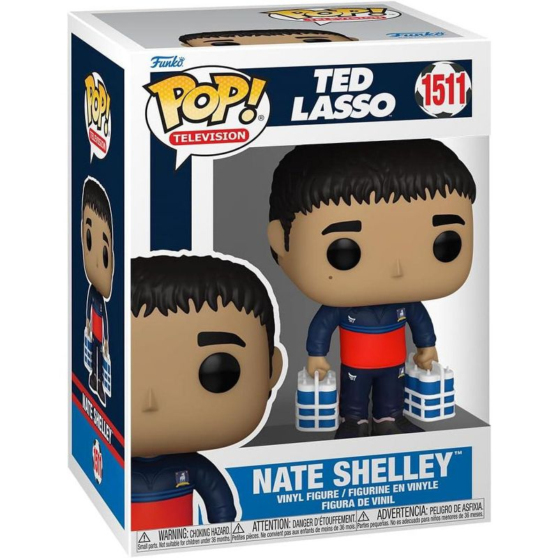 Funko Pop! TV: Ted Lasso - Nate Shelley with Water Vinyl Figure #1511 #70720