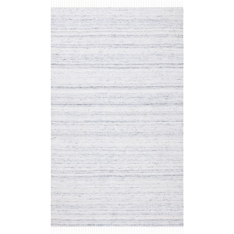 Kilim KLM551 Hand Loomed Area Rug - Ivory/Grey - 5'x8' - Safavieh.