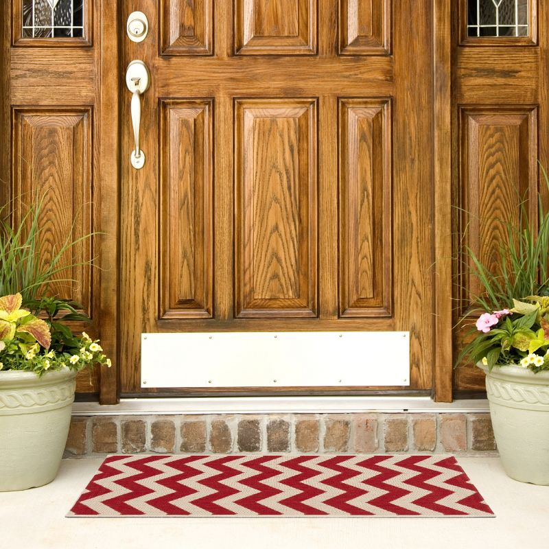 Courtyard CY6244 Power Loomed Indoor and Outdoor Accent Rug - Red - 2'x3'7" - Safavieh