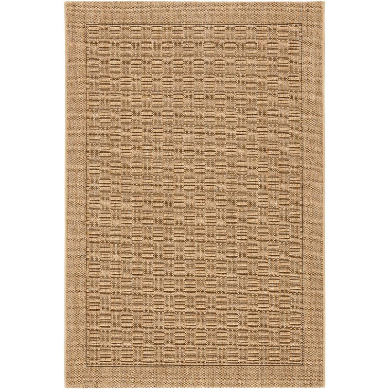 Palm Beach PAB359 Power Loomed Area Rug - Natural - 4'x6' - Safavieh.