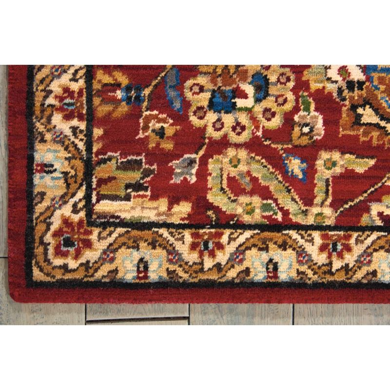 Nourison Timeless Red Area Rug TML17 8'6" x 11'6"