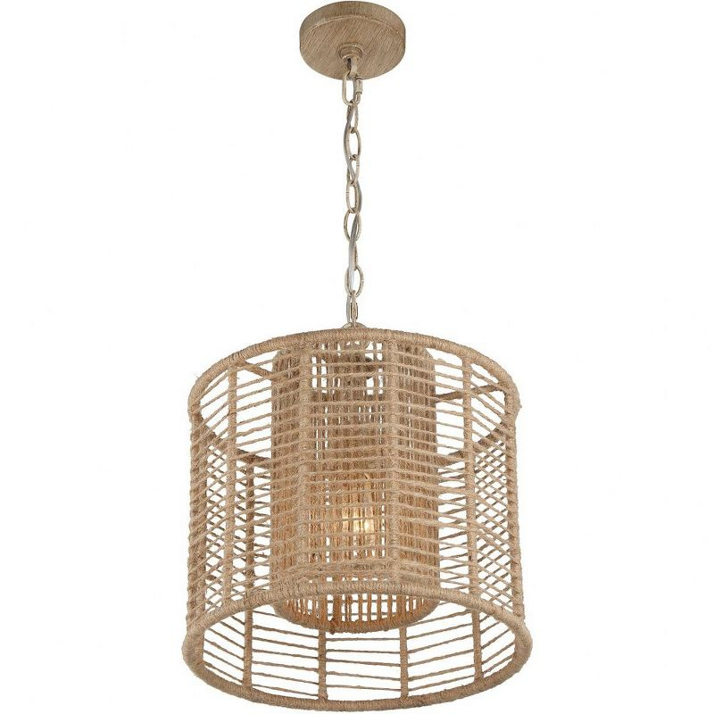 Crystorama Lighting Jayna 1 - Light Pendant in  Burnished Silver