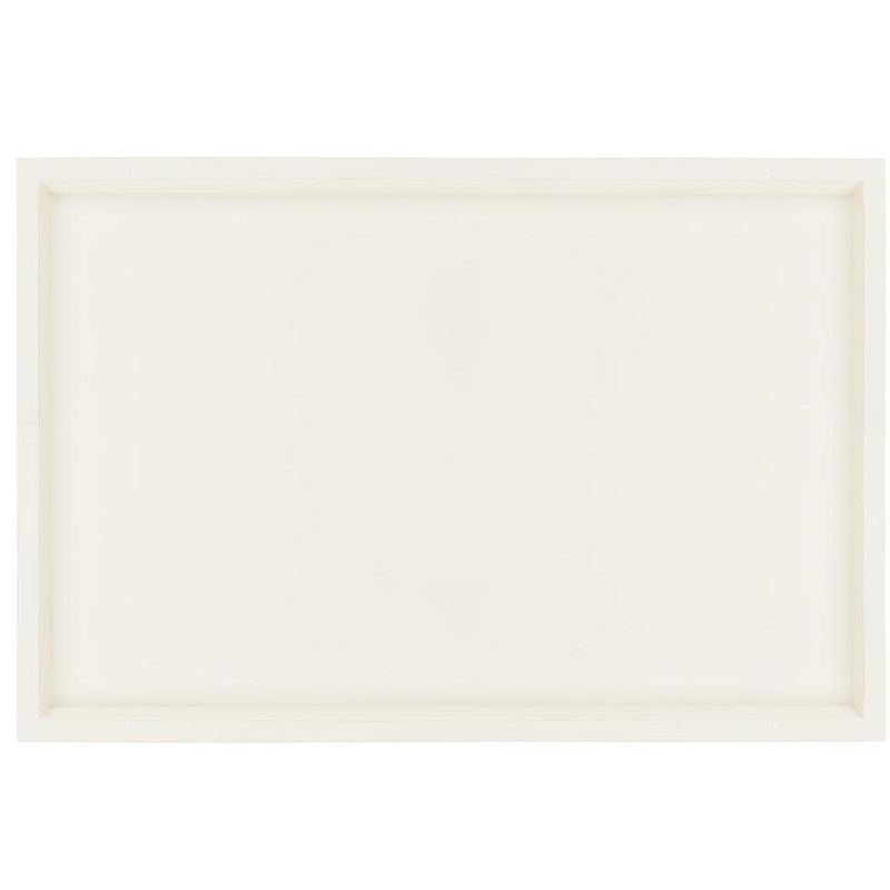 Nonie Tray Accent Table - Vintage White - Safavieh.