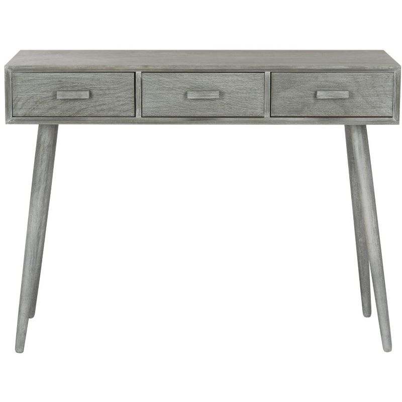 Albus 3 Drawer Console Table - CNS5701C - Gray - Safavieh
