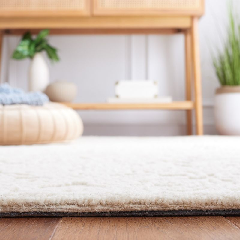 Martha Stewart Trace - MSR3511 - Indoor Hand Tufted Area Rugs - Ivory - 4'x6'