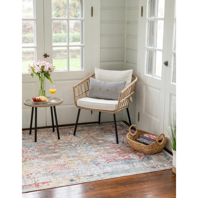 Unique Loom 2' 2 x 3' 1 Multi Brighton Williamsburg Area Rug