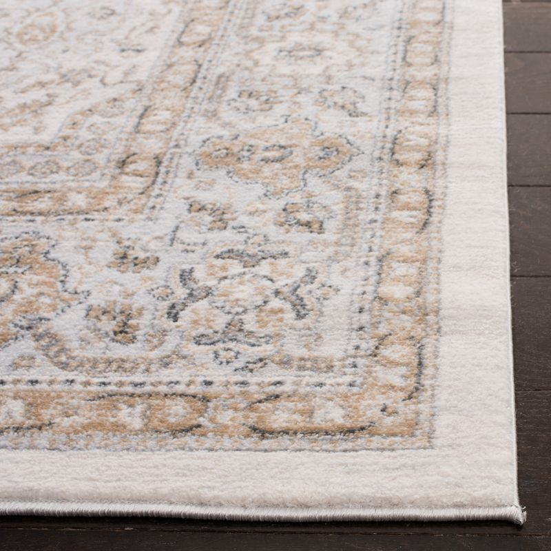 Isabella ISA916 Power Loomed Runner Rug - Cream/Beige - 2'2"x8' - Safavieh.