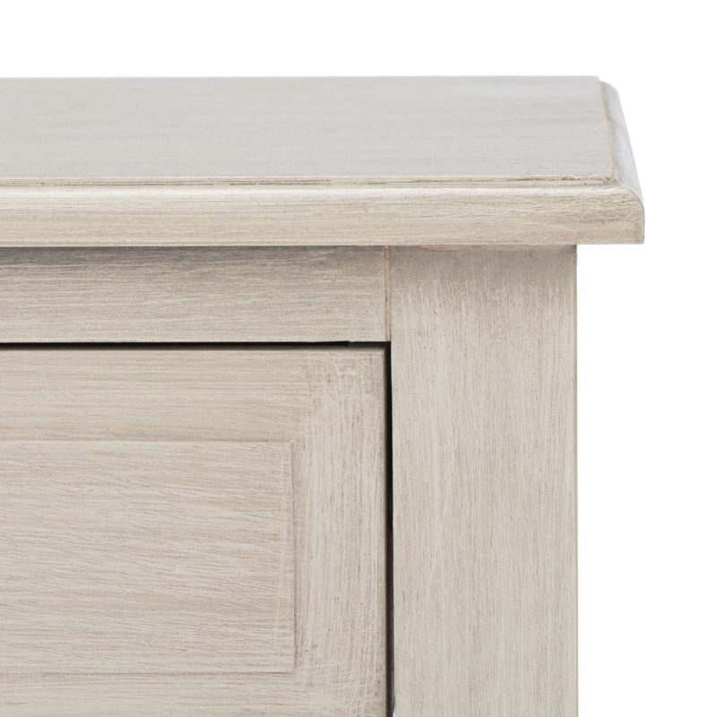 Whitney 1 Drawer Accent Table - Greige - Safavieh.