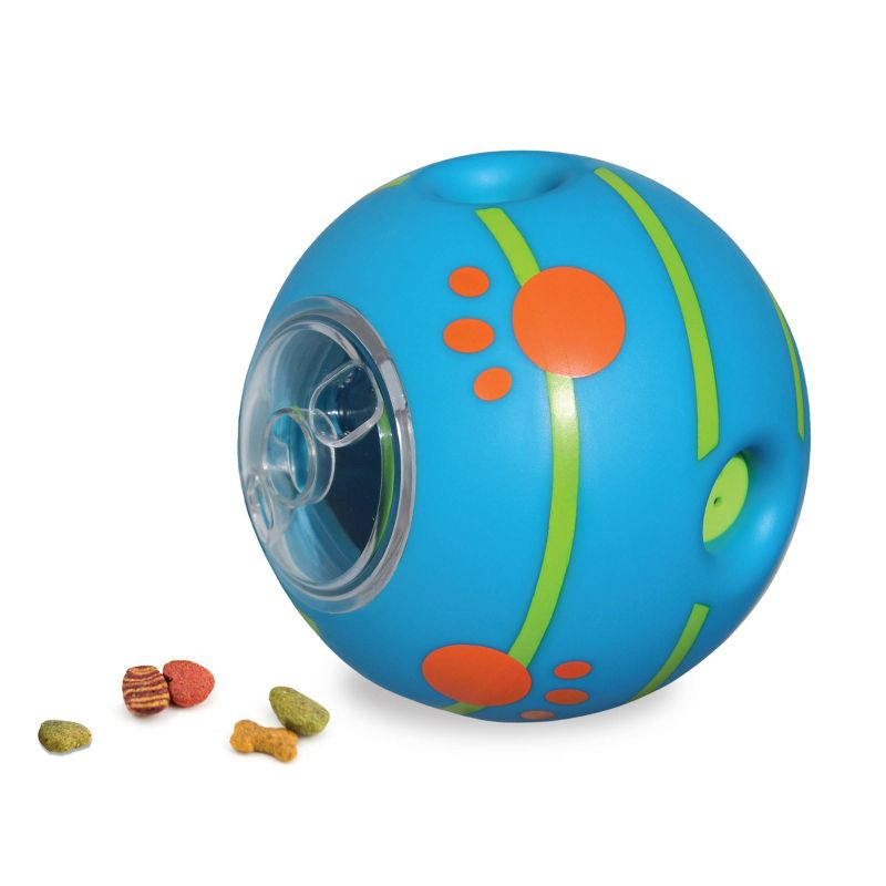 Pets Know Best Wobble Wag Giggle Dog Treat Dispenser Ball Toy