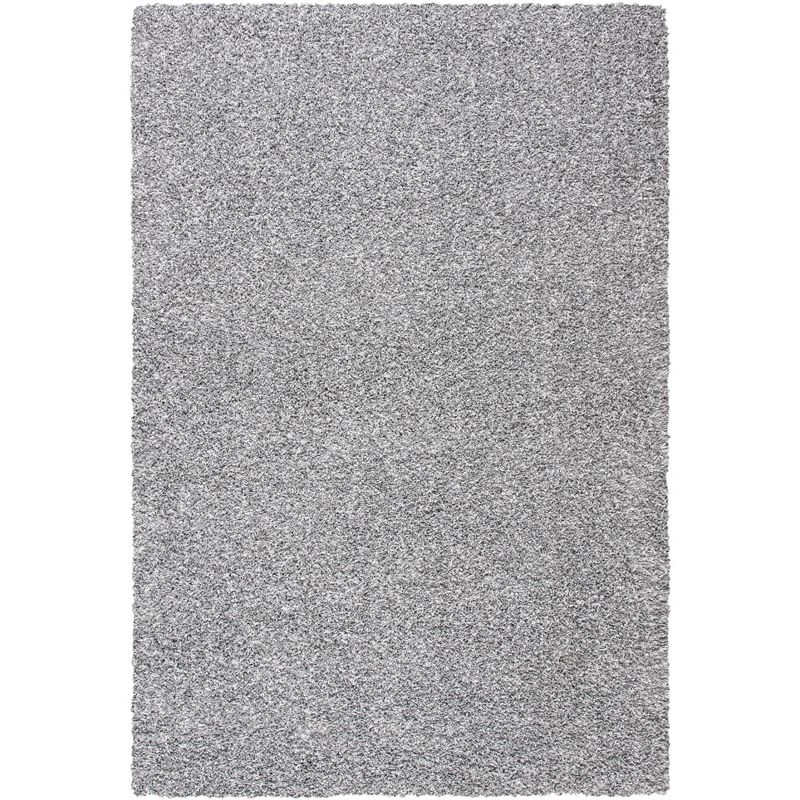 Evolution Shag EVO520 Power Loomed Area Rug - Grey - 5'3"x7'6" - Safavieh.