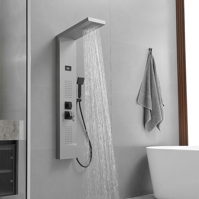 2-Jet Shower Panel System With Hand Shower
