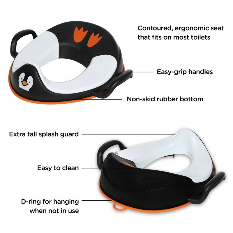 My Carry Potty at Home and Travel Training Potty Seat - Penguin